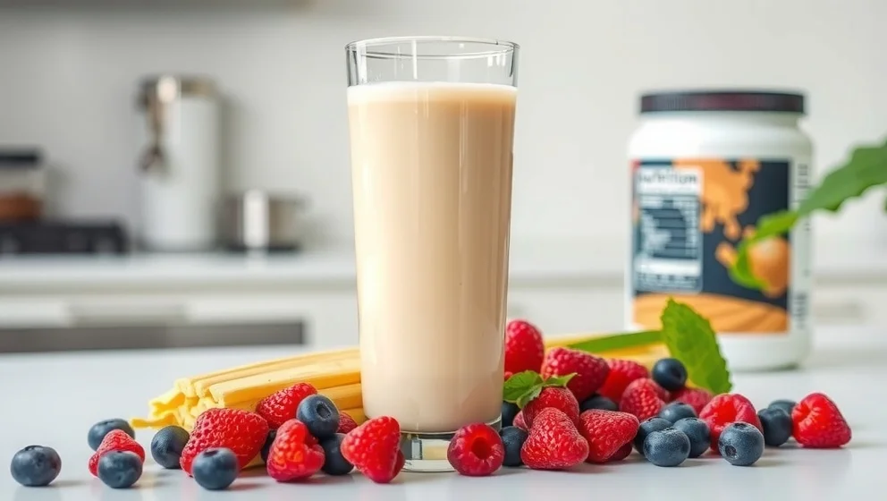 Hur många kalorier finns i Propud milkshake