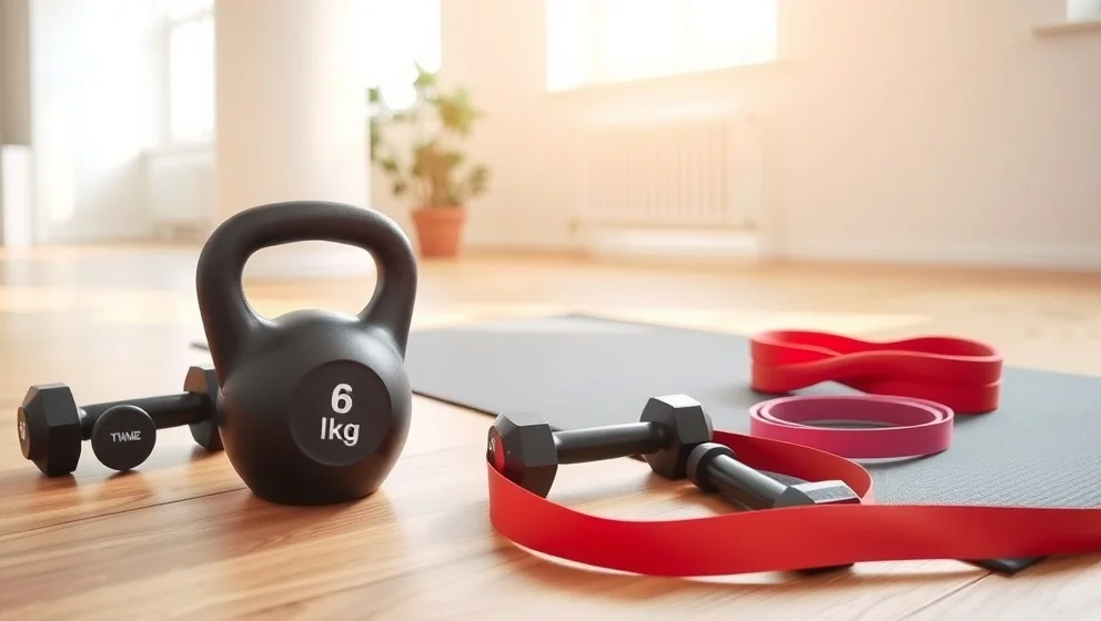 Kettlebell 6 kg för nybörjare och träning hemma