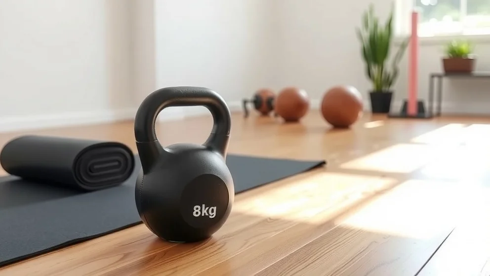 Kettlebell 8 kg för alla som vill träna hemma