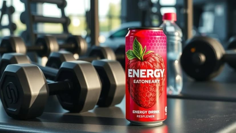Nocco Raspberry Blast energidryck för träning