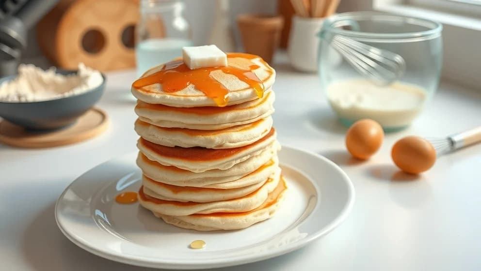 Proteinpannkakor med proteinpulver hemma