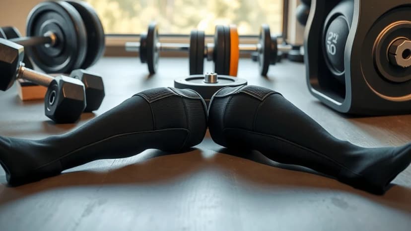 SBD knäskydd för tungt lyft