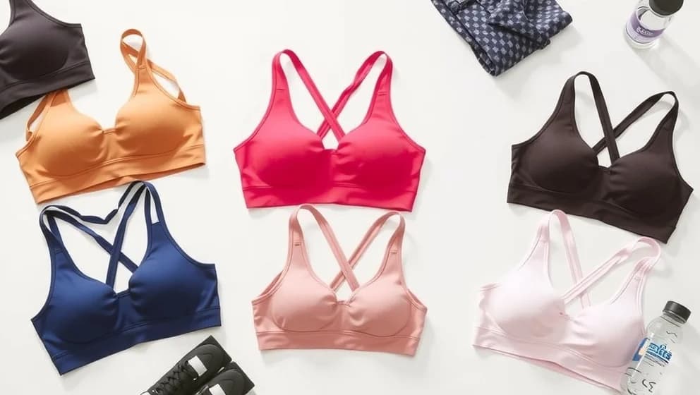 Sport bh med högt stöd för aktiva kvinnor