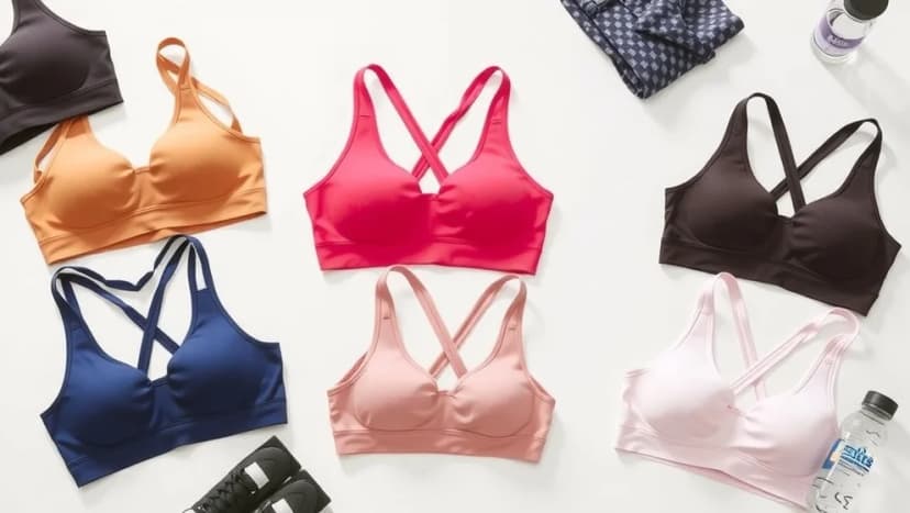 Sport bh med högt stöd för aktiva kvinnor
