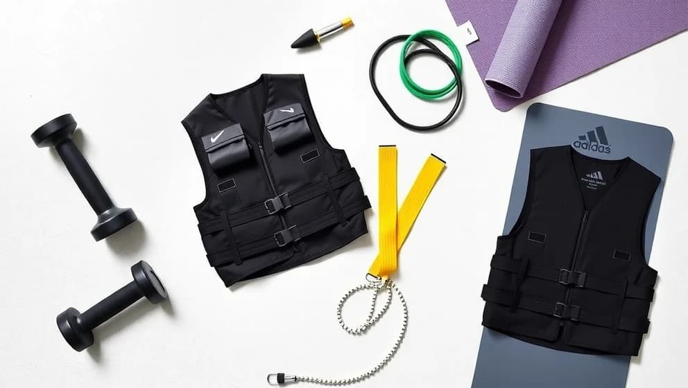 Viktväst 20 kg för träning hemma